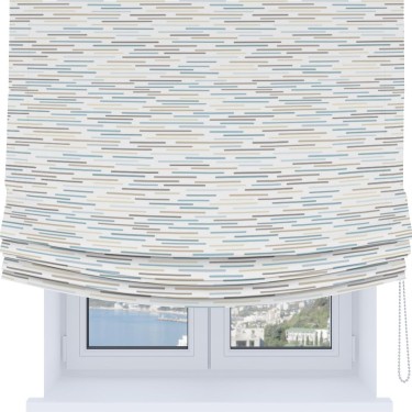 Римская штора Soft с мягкими складками, «Стелс»