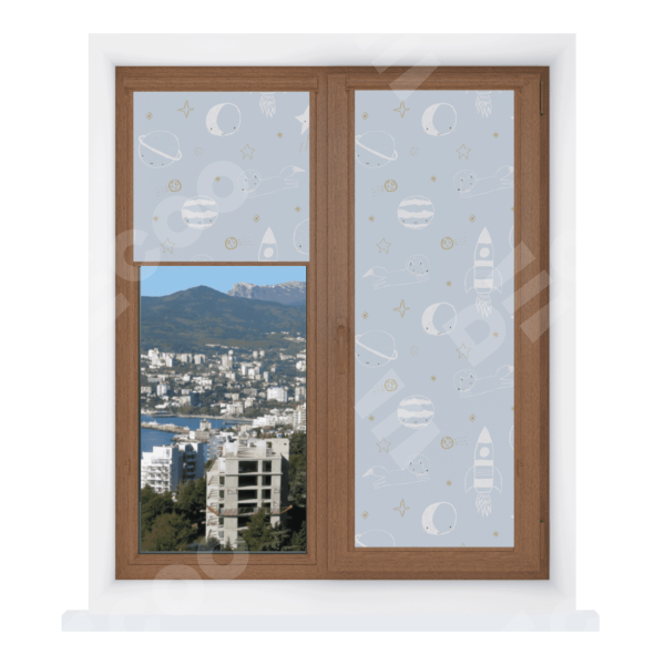 Рулонная штора Уни 2 с принтом Прекрасная вселенная