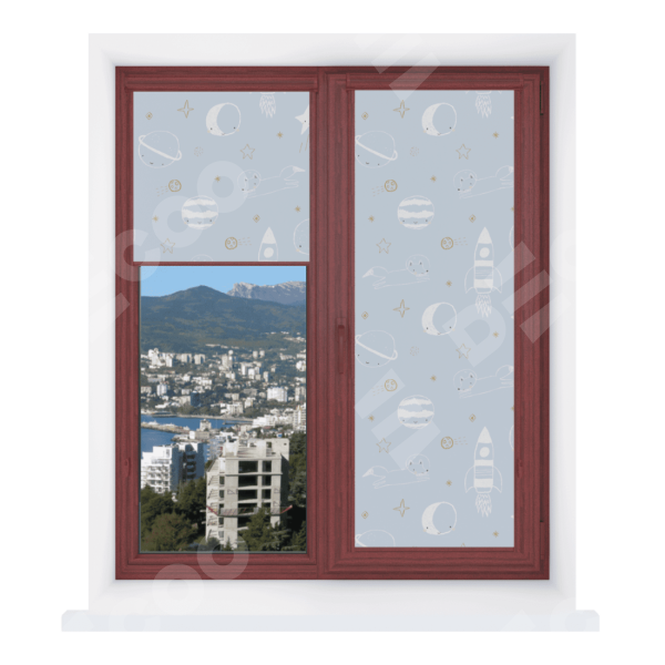 Рулонная штора Уни 2 с принтом Прекрасная вселенная