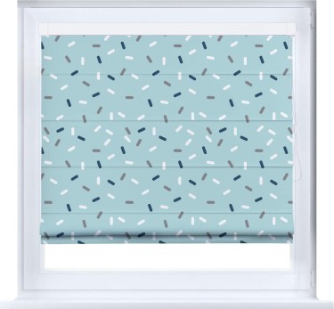 Римская штора «Кортин» кассетная «Короткие линии»