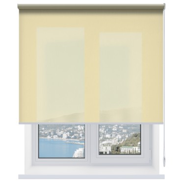 Рулонная штора Респект DM кремовый 02