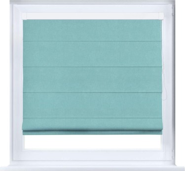 Римская штора «Кортин» кассетная, ткань вельвет тиффани