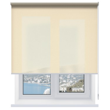 Рулонная штора Жемчуг лайт 22 молочный