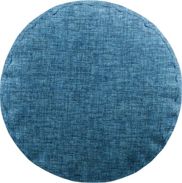 Подушка круглая «Кортин» рогожка димаут джинс