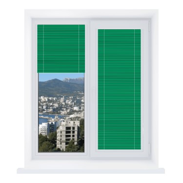 Жалюзи 518, зеленый, 25 мм