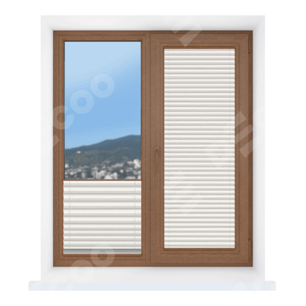 Штора плиссе Жемчуг белый