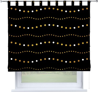 Римская штора на петлях «Яркие огоньки»