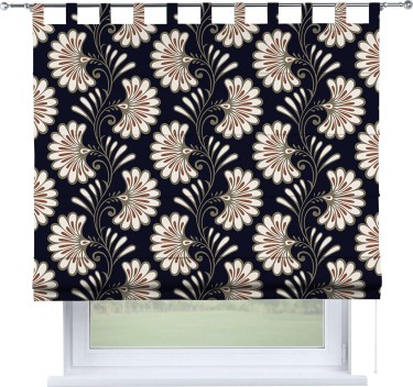 Римская штора на петлях «Бархатная ночь»