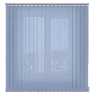 Вертикальные жалюзи Лайн 94 синий new