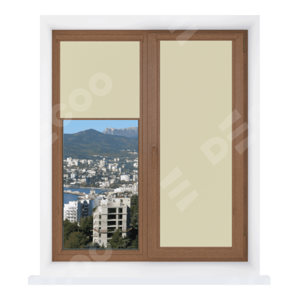 Рулонная штора Уни 2 Респект DM ваниль 044