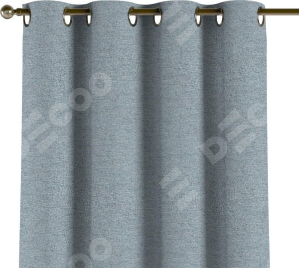 Комплект штор на люверсах стиф димаут светло-серый