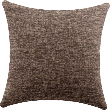 Подушка квадратная «Кортин» рогожка димаут коричневый