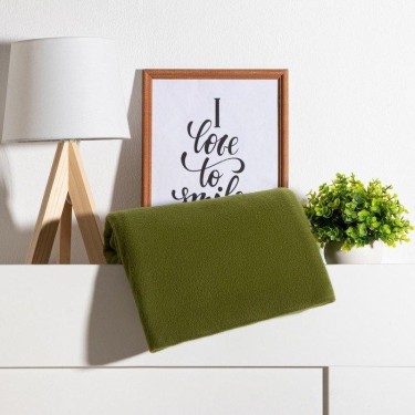 Плед "Экономь и Я" Зеленый 150*200 см, пл.160 г/м2, 100% п/э