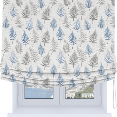 Римская штора Soft с мягкими складками, «Королевский папоротник»