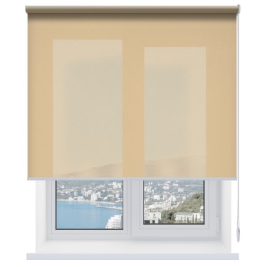 Рулонная штора Респект DM 35 абрикос