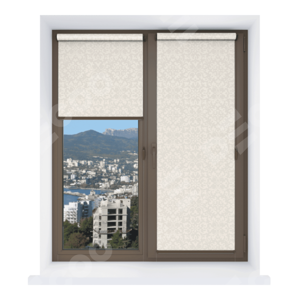 Рулонная штора Мини Дамаск 01