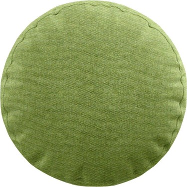 Подушка круглая Cortin лён димаут салатовый