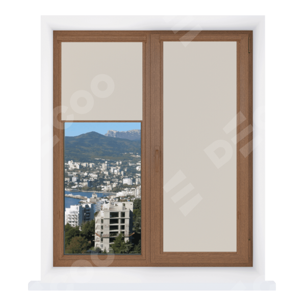 Рулонная штора Уни 2 Респект DM 022 пудра